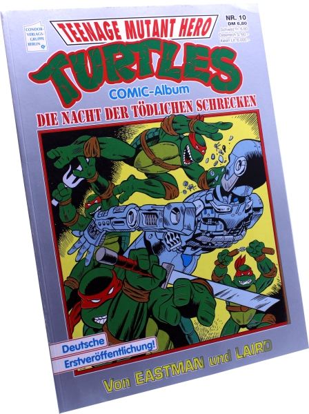 TMNT Teenage Mutant Hero Turtles Comic Album Nr. 10: Die Nacht der tödlichen Schrecken von Condor